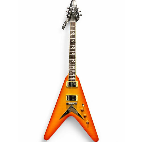 Used Hamer Vector CHERRY BURST Solid Body Electric Guitar CHERRY BURST