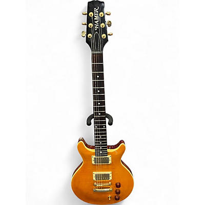 Used Hamer XT SERIES 2 Tone Sunburst Solid Body Electric Guitar