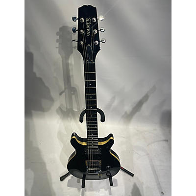 Hamer Used Hamer XT SERIES Black Solid Body Electric Guitar