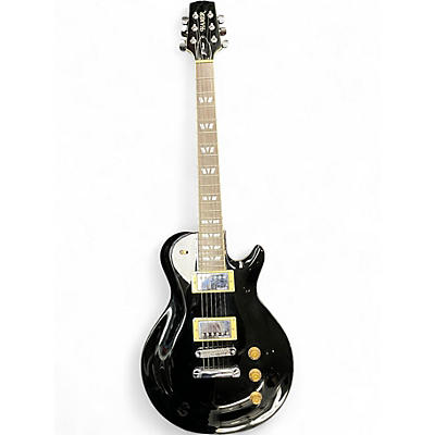 Used Hamer XT SERIES Black Solid Body Electric Guitar