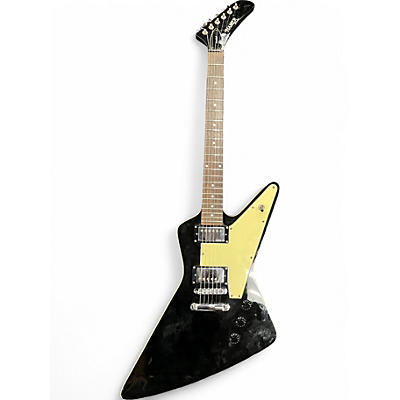 Used Hamer XT STANDER Black Solid Body Electric Guitar