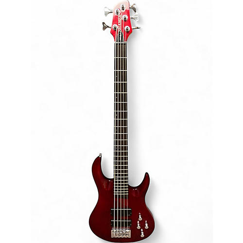 Used Hamer XT VELOCITY 2 RED Electric Bass Guitar RED