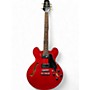 Used Hamer echotone Red Hollow Body Electric Guitar Red