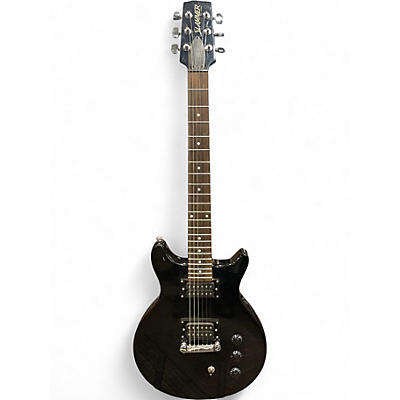 Used Hamer sp 1/bk Black Solid Body Electric Guitar