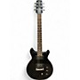 Used Hamer sp 1/bk Black Solid Body Electric Guitar Black