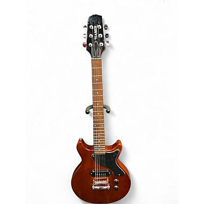 Used Hamer special jr Natural Solid Body Electric Guitar