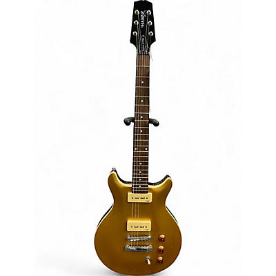 Used Hamer sunburst a/t p90 Gold Solid Body Electric Guitar