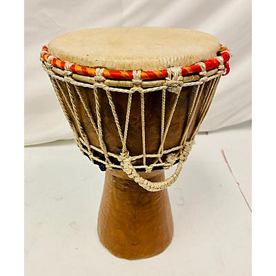 Used Hand Made Rope Drum Djembe