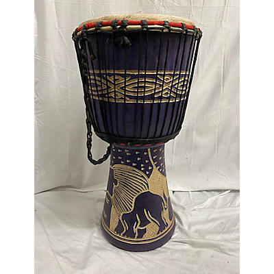 Used Handmade In Ghana African Djembe