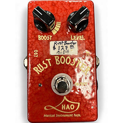 Used Hao RUST BOOSTER Effect Pedal