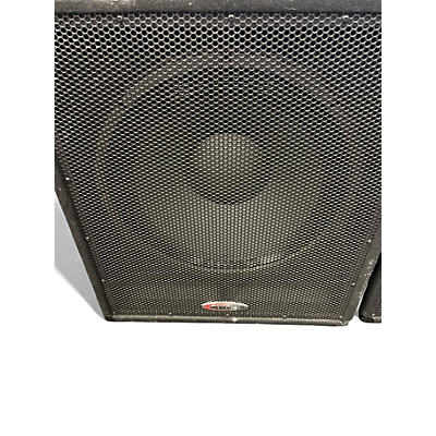 Used Harbinger Hx118s HX118S Unpowered Subwoofer