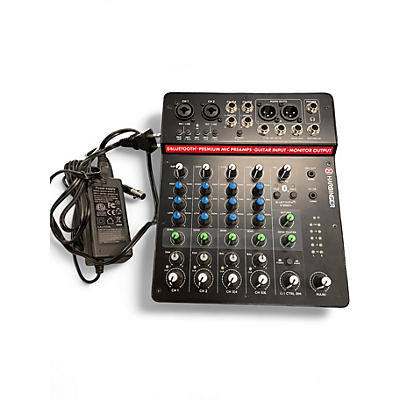 Used Harbinger LV8 8-Channel Mixer with Bluetooth Unpowered Mixer