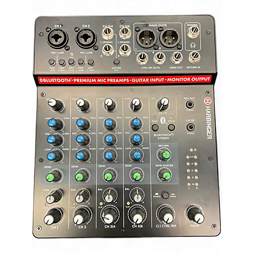Used Harbinger LV8 Unpowered Mixer