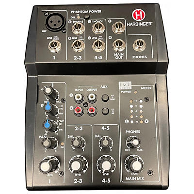 Used Harbinger LVL502 Unpowered Mixer