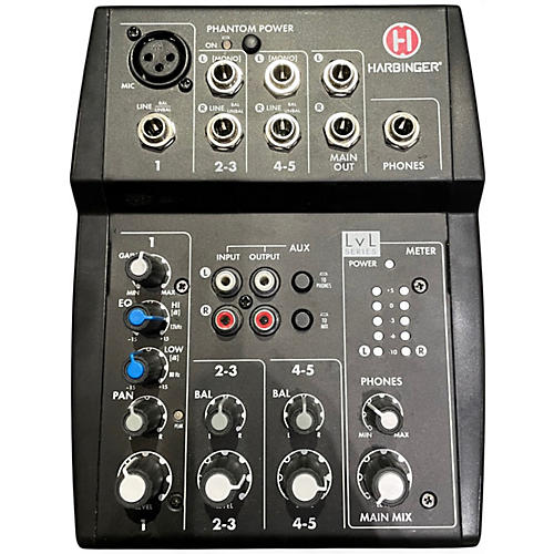 Used Harbinger LVL502 Unpowered Mixer