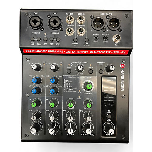 Harbinger Used Harbinger LX8 Powered Mixer