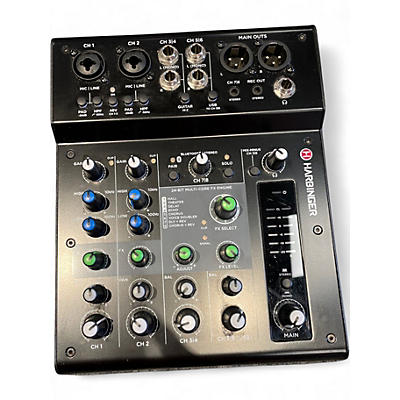 Used Harbinger LX8 Powered Mixer