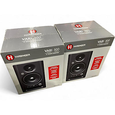 Used Harbinger SM505 PAIR Powered Monitor