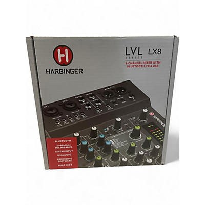 Used Harbinger lx8 Powered Mixer