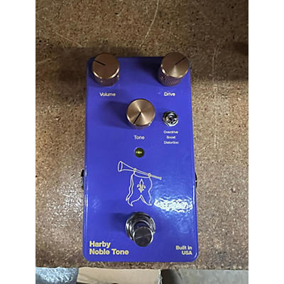 Used Harby Pedals Nobel Tone Overdrive Effect Pedal