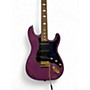 Used HardLuck Kings Bombshell Purple Solid Body Electric Guitar Purple