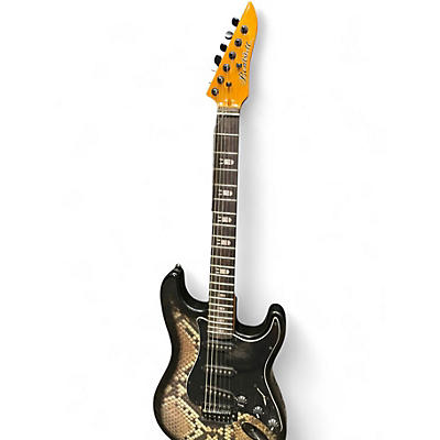 Used HardLuck Kings Bombshell RATTLESNAKE Solid Body Electric Guitar