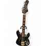 Used HardLuck Kings Bombshell Satin Black Solid Body Electric Guitar Satin Black