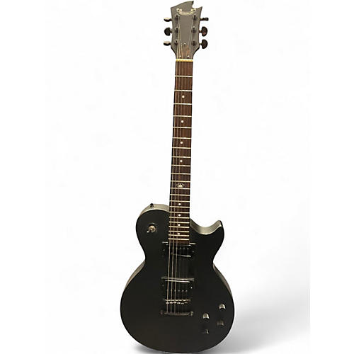 Used HardLuck Kings Bossman Black Solid Body Electric Guitar Black