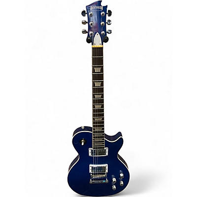 Used HardLuck Kings Bossman Blue Solid Body Electric Guitar