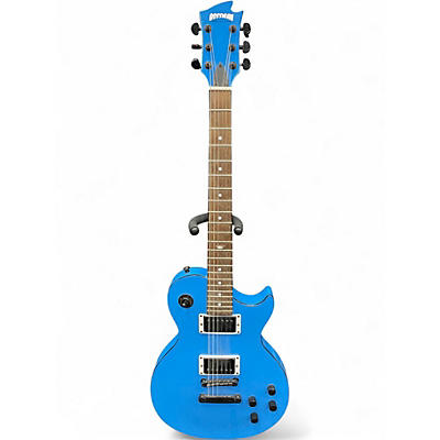 Used HardLuck Kings Bossman Blue Solid Body Electric Guitar