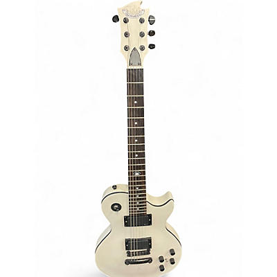 Used HardLuck Kings Bossman WHITE Solid Body Electric Guitar