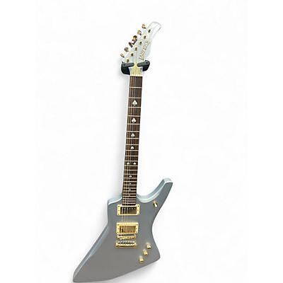 Used HardLuck Kings LADY LUCK SILVER  Solid Body Electric Guitar