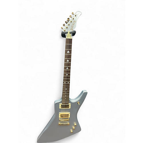Used HardLuck Kings LADY LUCK SILVER  Solid Body Electric Guitar SILVER