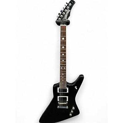 Used HardLuck Kings Lady Luck Black Solid Body Electric Guitar