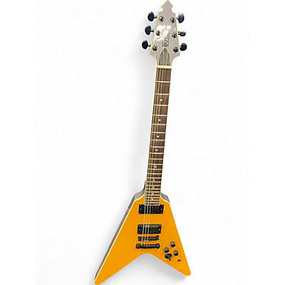 Used HardLuck Kings OUTLAW V Natural Solid Body Electric Guitar