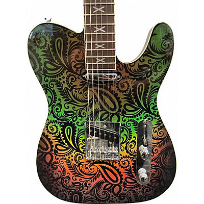 Used HardLuck Kings SOUTHER BELL RAINBOW Solid Body Electric Guitar