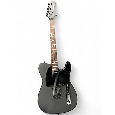 Used HardLuck Kings SOUTHERN BELLE Black Solid Body Electric Guitar