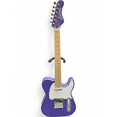 Used HardLuck Kings SOUTHERN BELLE Purple Solid Body Electric Guitar