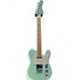 Used HardLuck Kings SOUTHERN BELLE Seafoam Green Solid Body Electric Guitar Seafoam Green