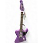 Used HardLuck Kings SPIDER Purple Solid Body Electric Guitar Purple
