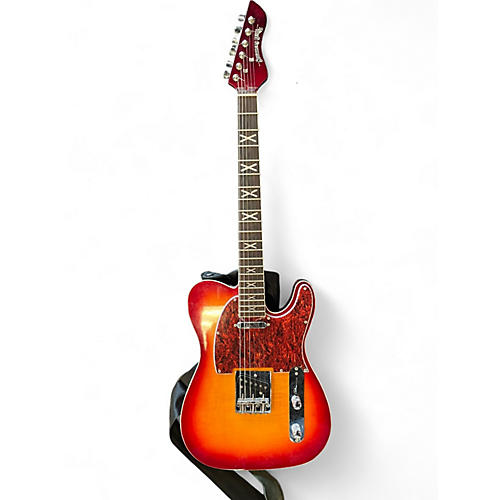 Used HardLuck Kings Southern Belle Cherry Sunburst Solid Body Electric Guitar Cherry Sunburst