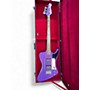 Used HardLuck Kings Spider Purple Electric Bass Guitar Purple