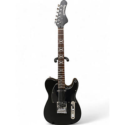 Used HardLuck Kings southern belle Black Solid Body Electric Guitar