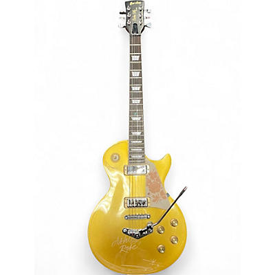 Used Harden Rockin Billy Gold Top Solid Body Electric Guitar