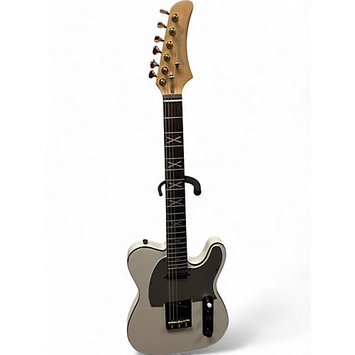 Used Hardluck Kings SOUTHERN BELLE WHITE Solid Body Electric Guitar WHITE
