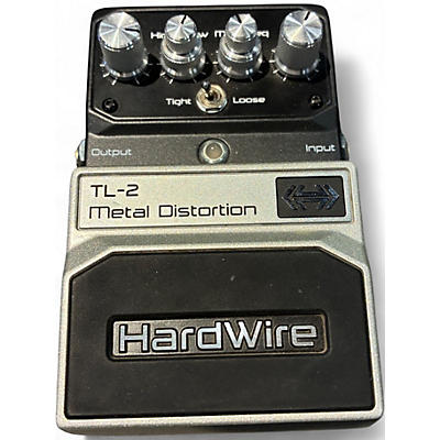 Used Hardwire TL-2 Metal Distortion Effect Pedal