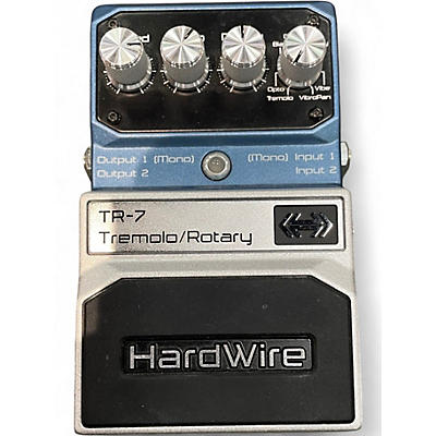 Used Hardwire Tr-7 Tremolo/Rotary Effect Pedal