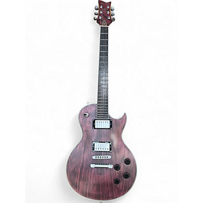 Used Harley Benton 2020 AGUFISH SIGNATURE PURPLE MAHOGANY Solid Body Electric Guitar