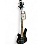 Used Harley Benton 550 LEFT 5 STRING BASS Black Electric Bass Guitar Black