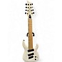 Used Harley Benton 7 STRING White Solid Body Electric Guitar White